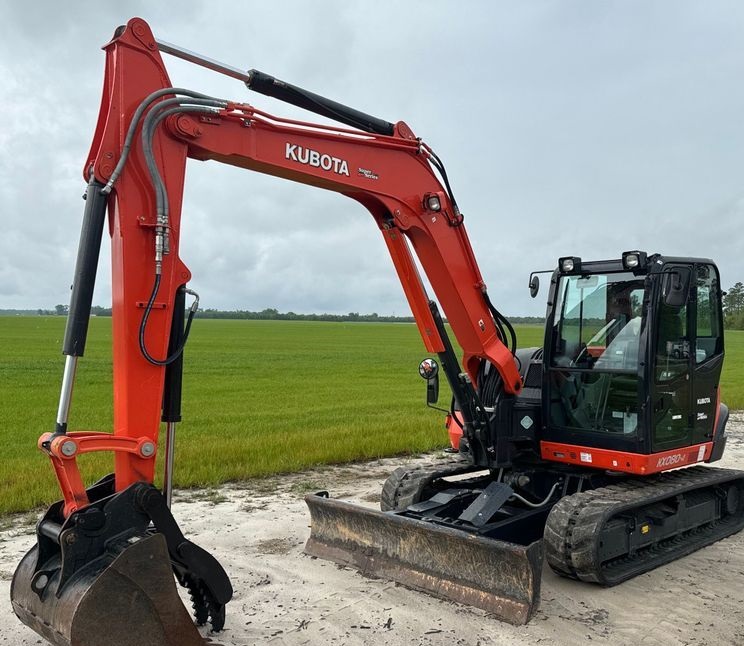 2019 Kubota KX080-4S mini excavator